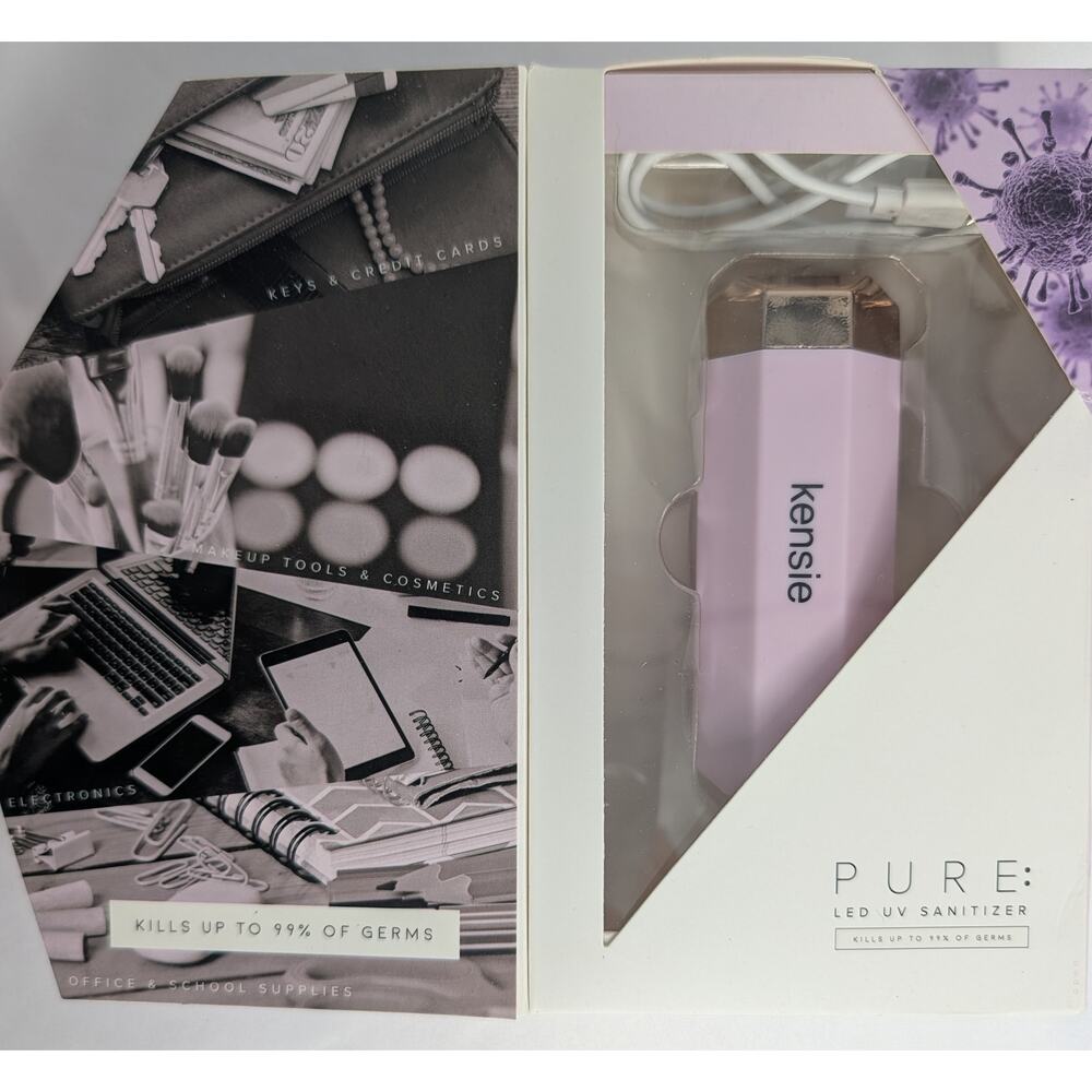 The Kensie Pure Led UV Sanitizer Wand Pink - Picture 4 of 10